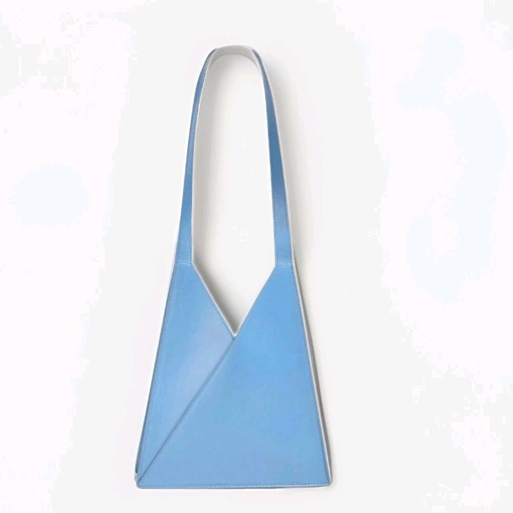 MM6 MAISON MARGIELA Leather Tote Bag Double Handles Made in Italy